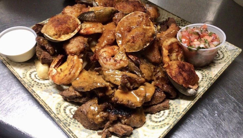 Seafood and Meat