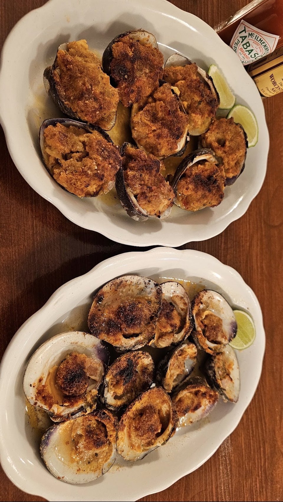 Seafood Baked Clams Almejas Relleno