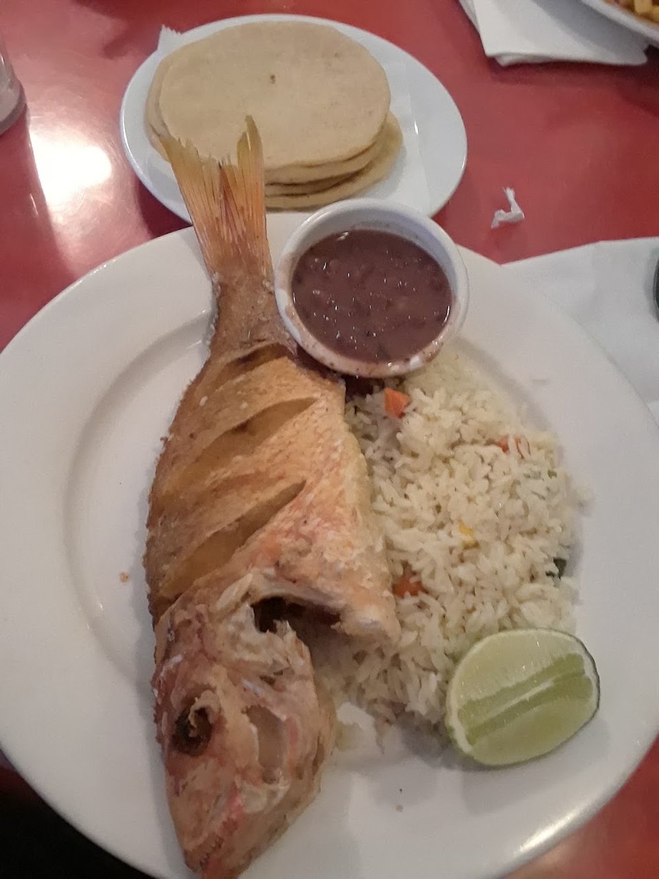 Fried Red Snapper Pargo Rojo Frito